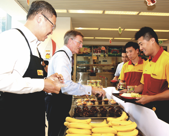 Getting hands on at DHL’s Appreciation Week in China